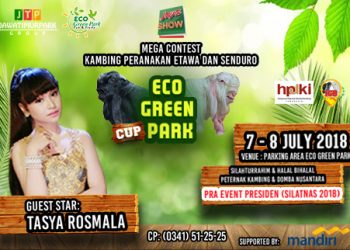 Tasya Rosmala Meriahkan Eco Green Park Cup 2018