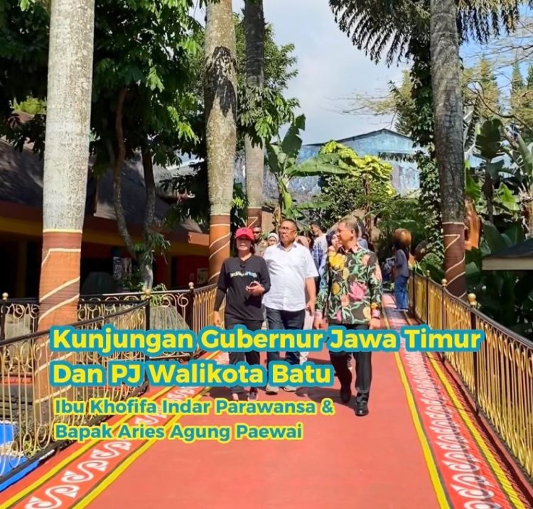 Gubernur Jawa Timur Dan Pj Walikota Batu Berkunjung Ke Jatim Park 1
