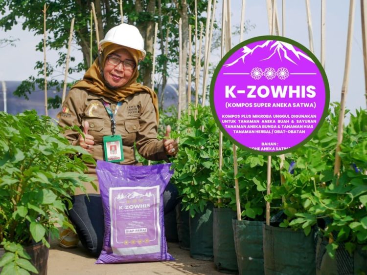 Ibu Kusuma, Kepala Divisi Tata Kelola Limbah Jatim Park 2 Memimpin Program Zero Waste