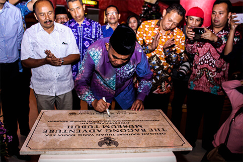 Museum Tubuh Peresmian Tanda Tangan