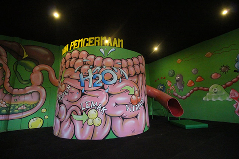 Zona Pencernaan Museum Tubuh Wisata Jawa Timur Jatim Park 1